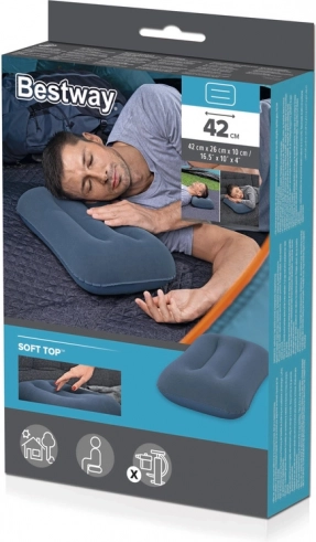 Opblaasbaar velours kussen Bestway 42 cm