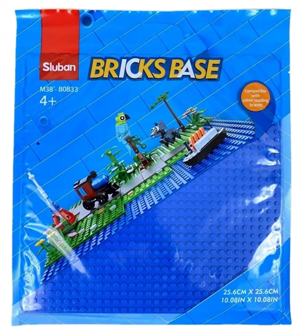 Sluban Bricks Basis M38-B0833E Basisplaat 32x32 blauw