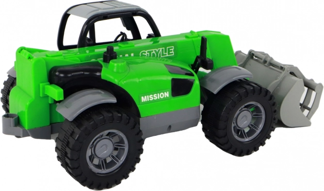Friction drive and large wheels