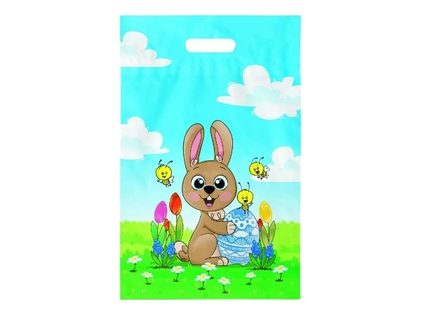 Easter Plastic Carrier Bag with Handle