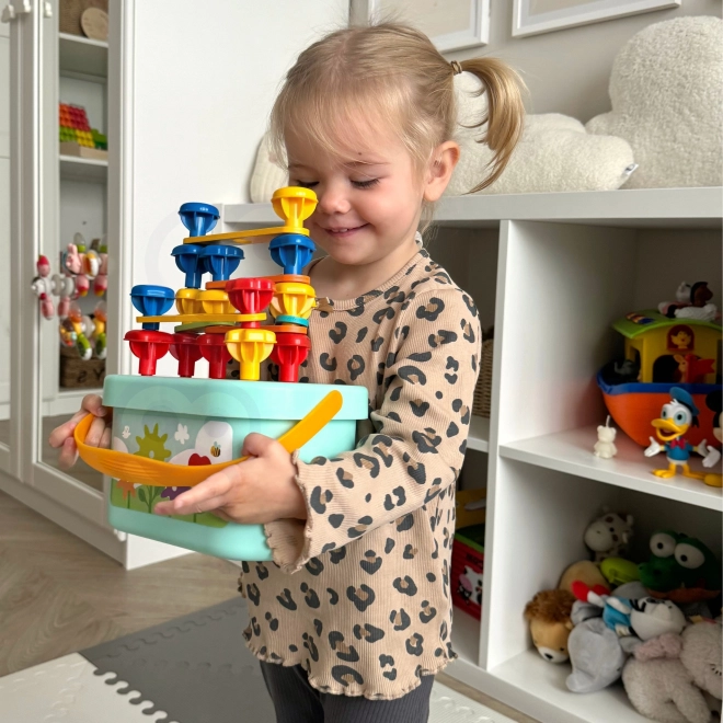 Woopie Green Constructie Box Motorisch Montessori 12v1