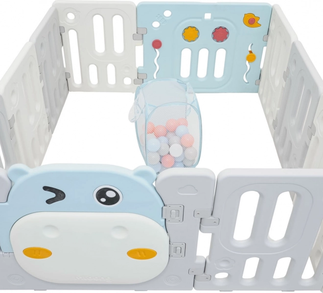Parc modulaire Hippo bleu