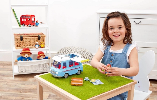 Caravan met Paddington en accessoires