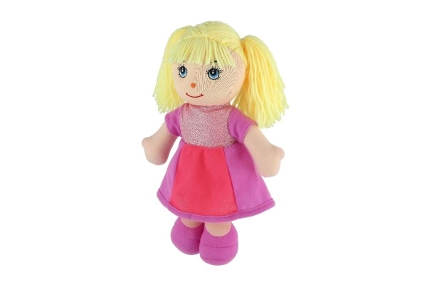 Poupée Culinka en chiffon avec cheveux blonds tissu 32cm 0m+