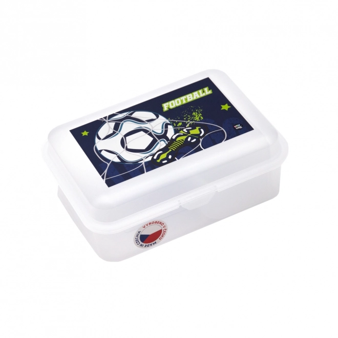 Football Snack Box with Compartment