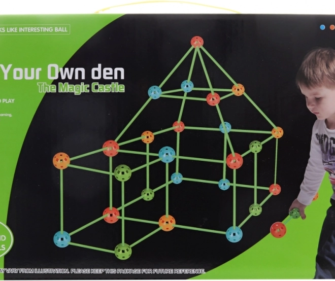Jeu de construction créatif en plastique pour enfants