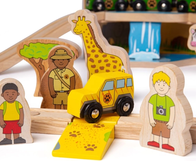 Rij met de trein én de safari-jeep