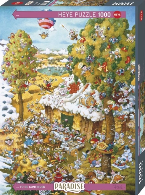 Puzzel 1000 stukjes Paradijs in de zomer