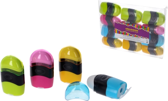 Puntenslijper 2-in-1 met gum