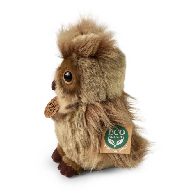 Pluche Virginiaanse uil 16 cm ECO-VRIENDELIJK