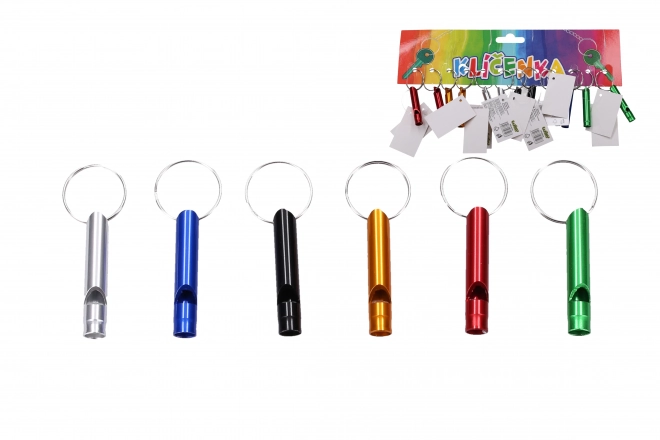 Sleutelhanger kleurige fluit