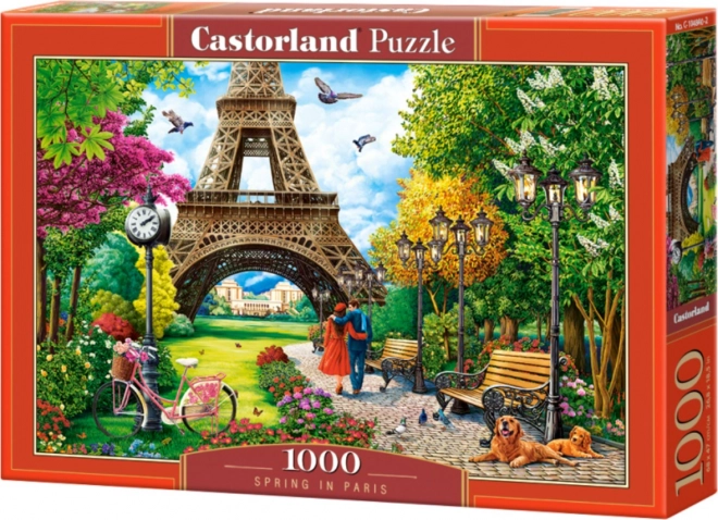 Puzzle 1000 pieces Spring in Paris