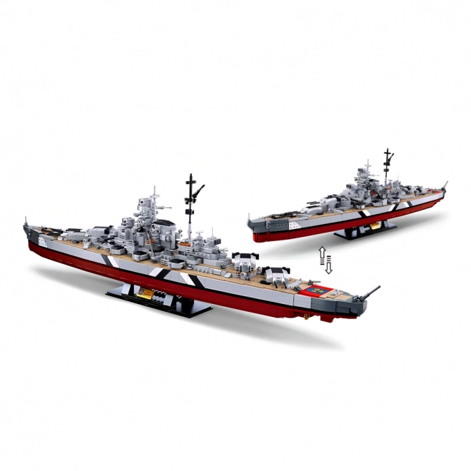 Sluban ModelBricks M38-B1102 Slagschip Bismarck 2v1