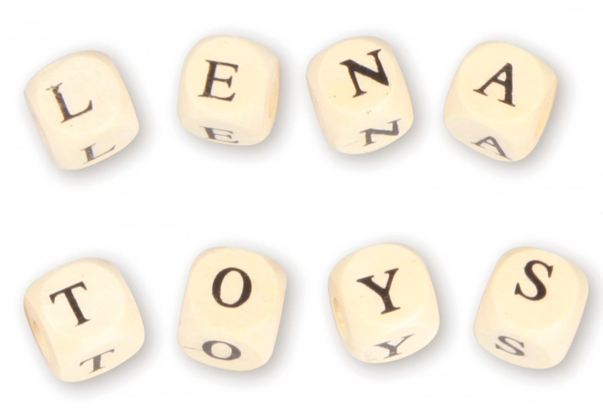 Lena Houten letters alfabet 300 stuks