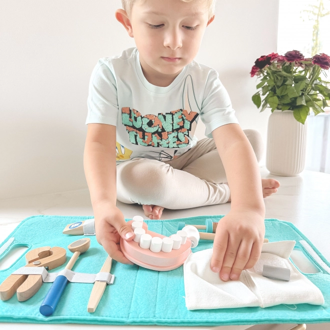 Kleine tandartsset in koffertje van TOOKY TOY