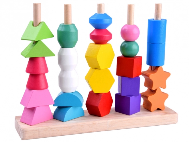 Houten educatieve puzzel 25 stuks