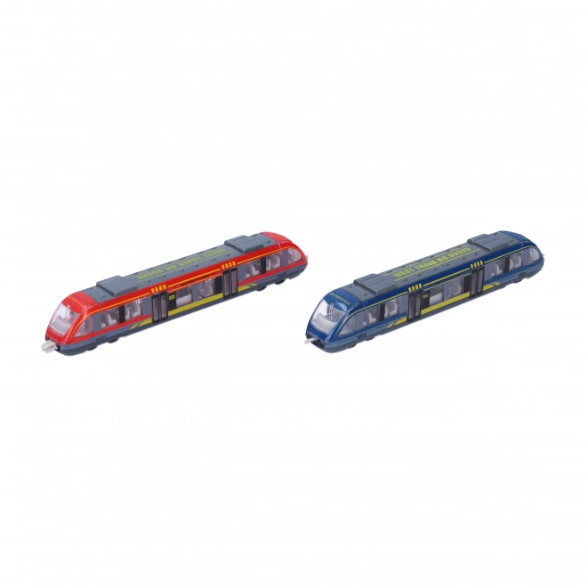 Tram van metaal 18 cm