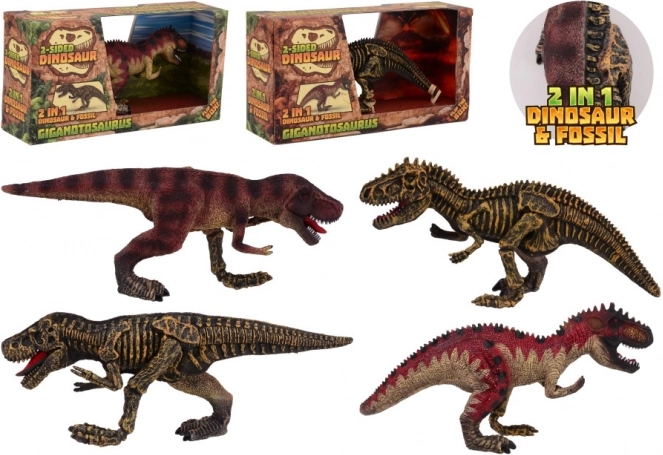Large Double-Sided Dinosaur Animal World 30 cm