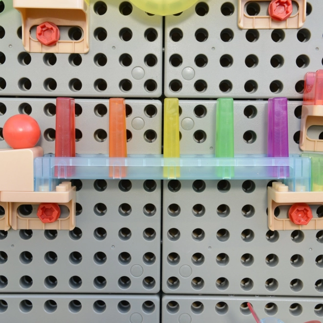 Ensemble de construction Masterkidz STEM pour tableau de piste à billes 209 pièces