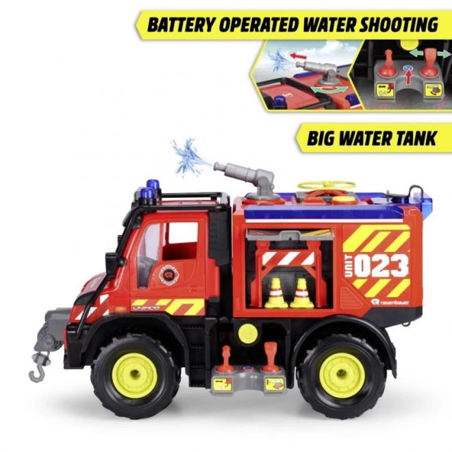 Brandweerauto Mercedes-Benz Unimog U530 met effecten