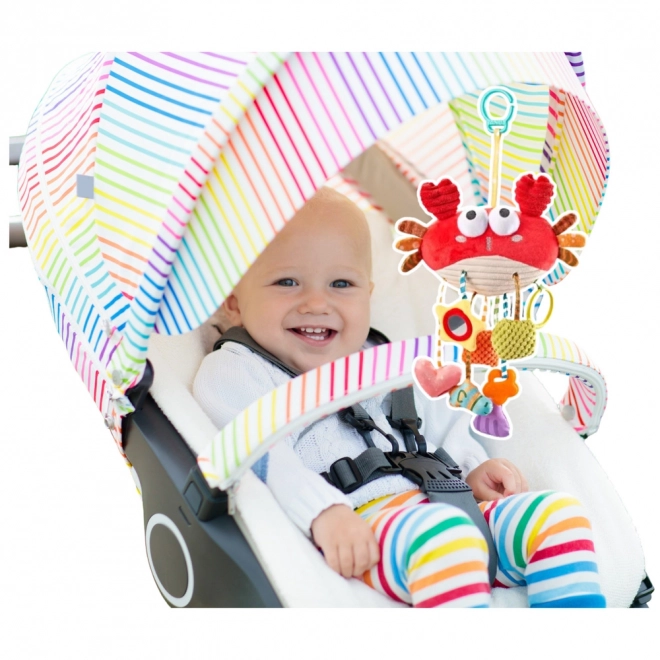 Sensory Toy Crab with Clip