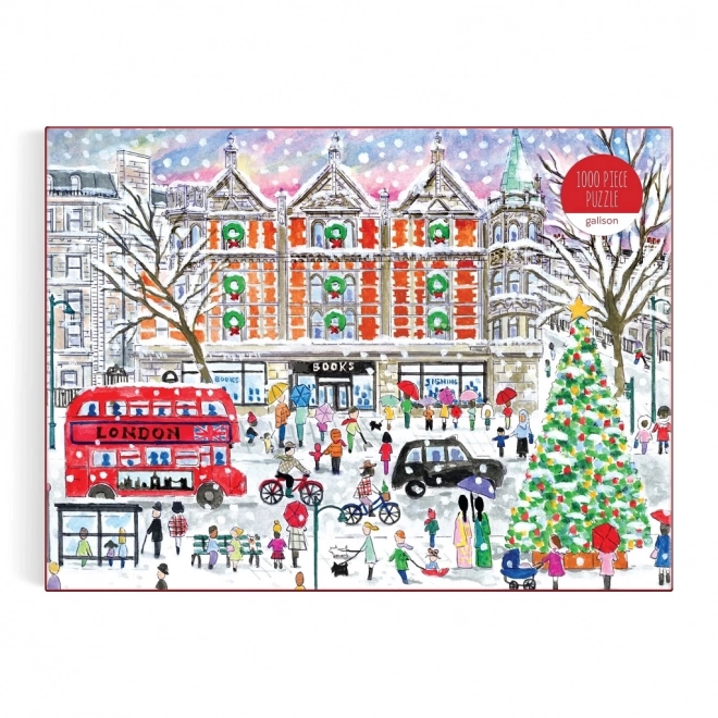 Puzzel Kerst in Londen 1000 stukken