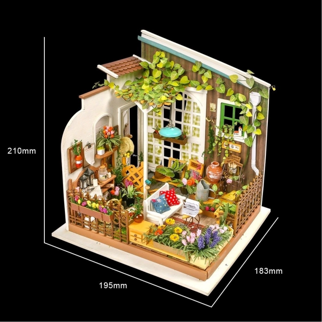 Millerova tuin - DIY miniatuurhuis