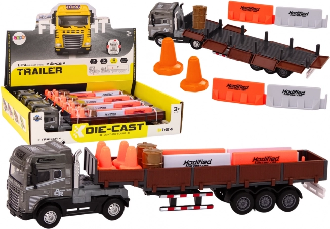 1:24 Truck Model with Trailer with Functions