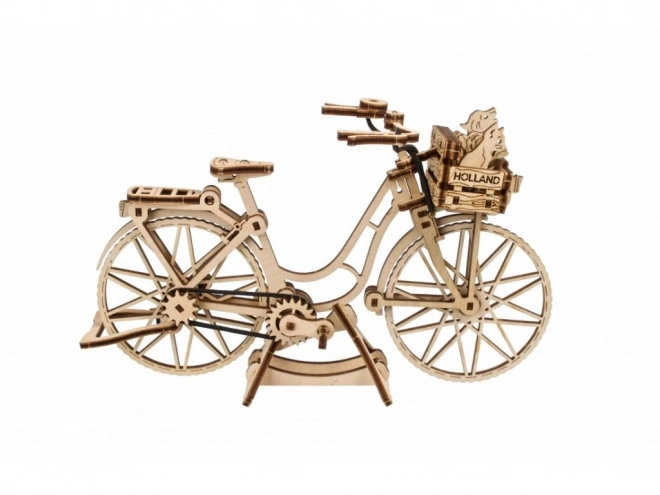 Puzzle mécanique en bois 3D Ugears Vélo Holland