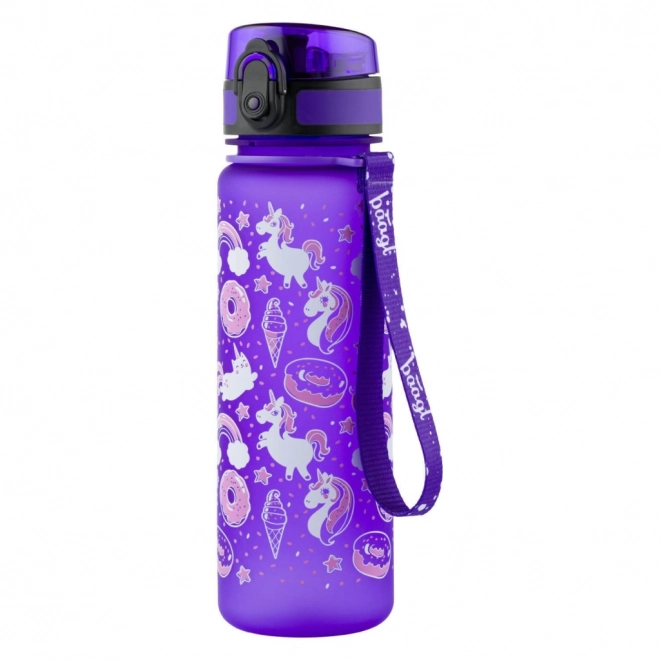 BAAGL Kindertrinkflasche mit Einhornmotiv, 500 ml