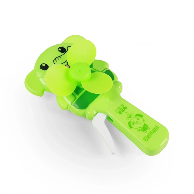 Handventilator met olifant