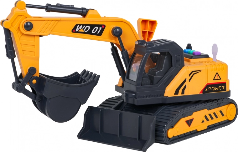 Rotating cab and tracked chassis