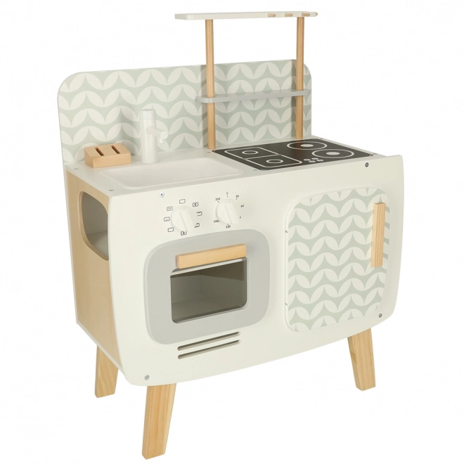 Houten kinderkeuken Lulilo retro