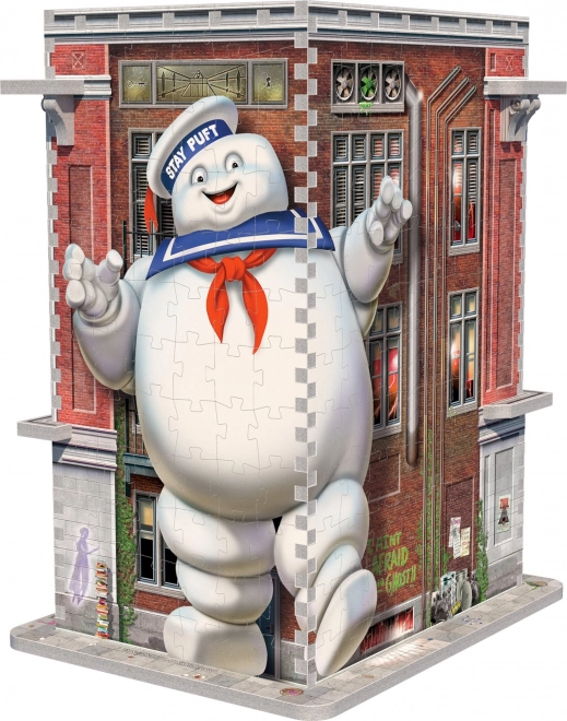 WREBBIT 3D puzzel Ghostbusters: Brandweerkazerne van de geestenjagers 500 stukjes