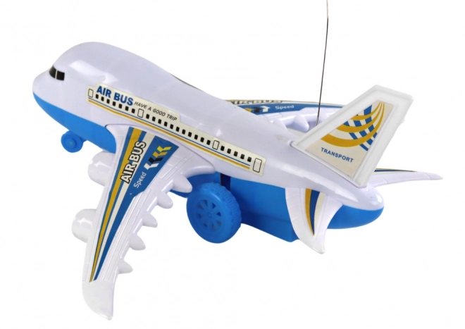 Remote Controlled White DIY Airplane