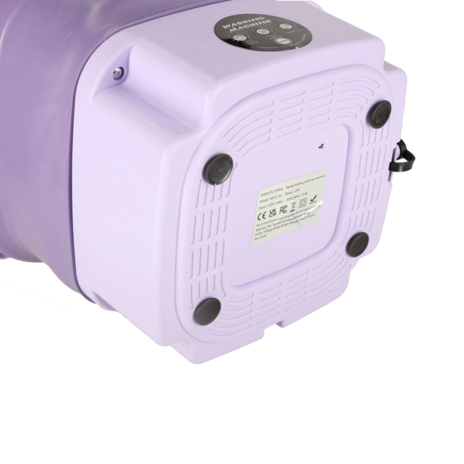 Mini Faltbare Reise Waschmaschine 8L Lila