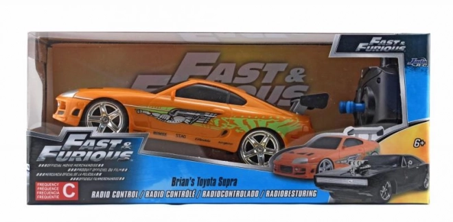 Het RC-auto Brian's Toyota 1:24 van Fast & Furious