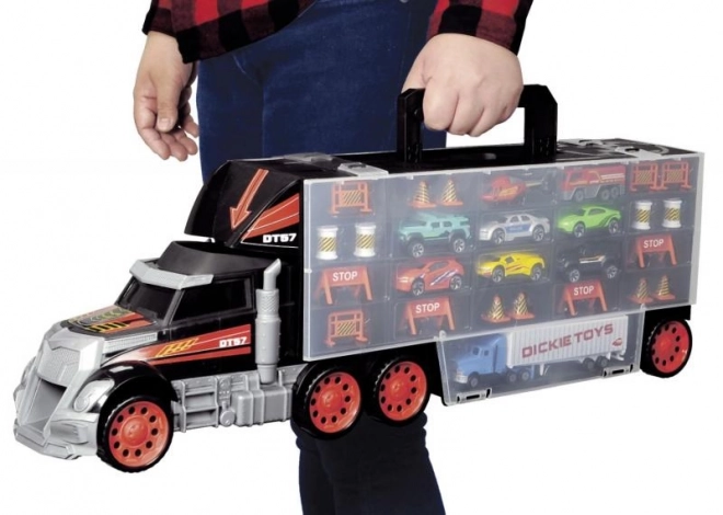 Koffer vrachtwagen met accessoires
