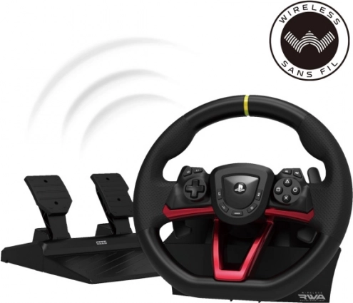 draadloos race stuur hori racing wheel apex pro ps5, ps4 en pc