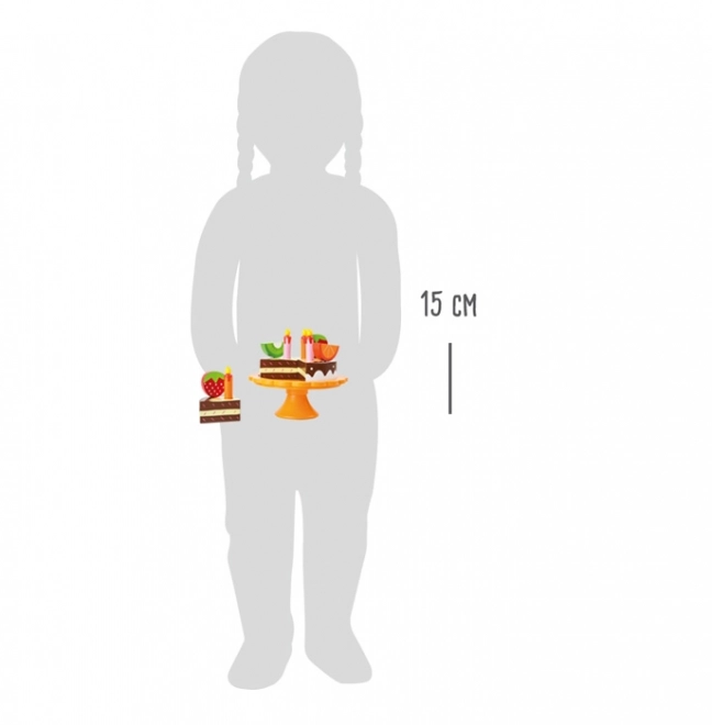 Small Foot Houten Verjaardagstaart met Fruit