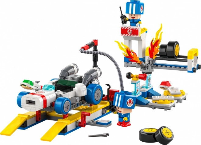 LEGO Super Mario: Mario Kart - Toad en zijn garage