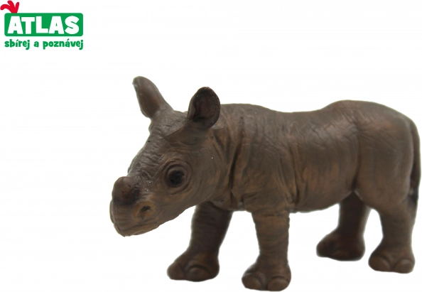 Neushoornfiguur – jong 7 cm