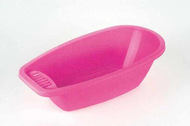 Kinder badkuip voor poppen - roze
