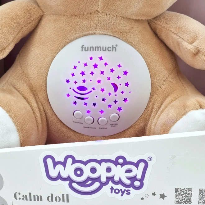Woopie Baby kalmerende pluchen beertje met projector 2v1