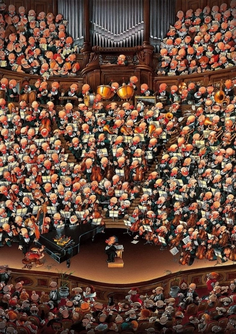 Puzzel orkest 2000 stukjes