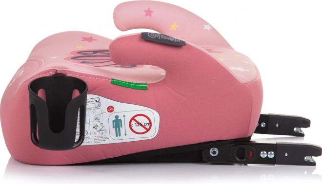 CHIPOLINO Verhoger Wing i-Size 125-150cm Isofix, Roze Mini BOSS