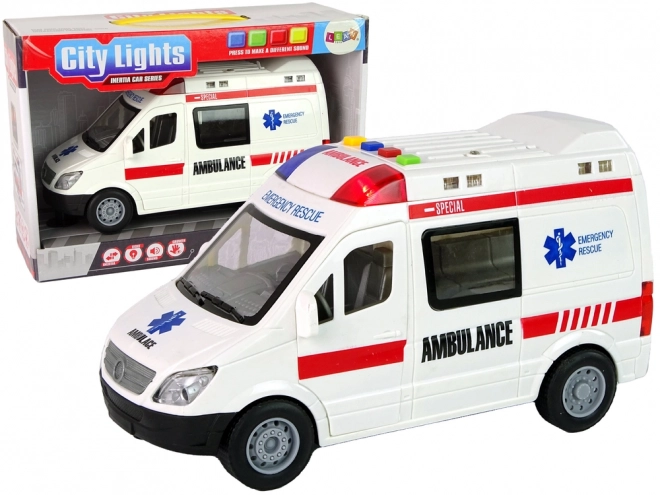 Ambulance Lichten Geluiden Geluiden Wrijving aandrijving
