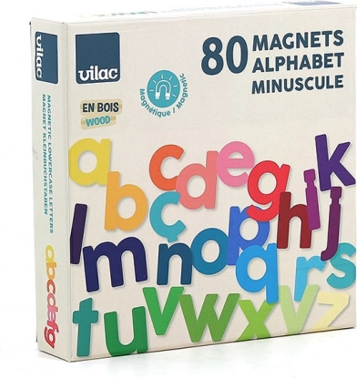 Vilac Houten Magnetisch Alfabet Kleine Letters
