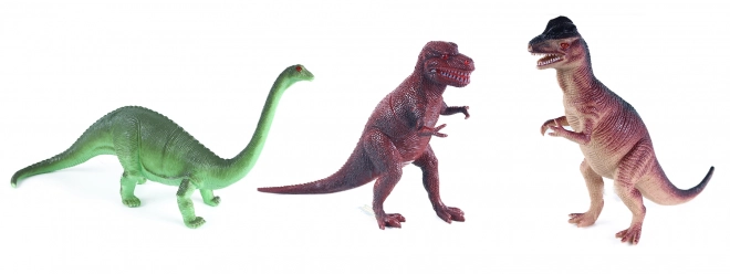 Set van dinosauriërs 25 - 35 cm