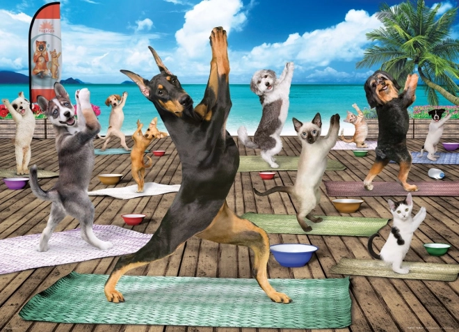 Puzzle Yoga au spa XL 500 pièces